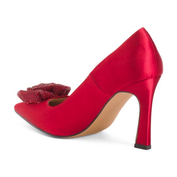 NEW NEW YORK & COMPANY Ilyana Pumps Heels red 266mn - Picture 2 of 9